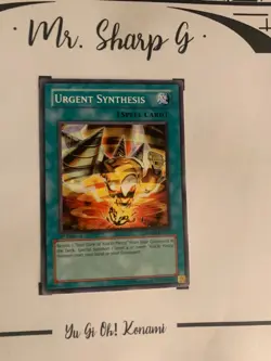URGENT SYNTHESIS - 1st EDITION RGBT-EN057 ENGLISH Yu-Gi-Oh! CARD GAME TCG KONAMI - Image 3