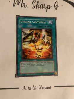 URGENT SYNTHESIS - 1st EDITION RGBT-EN057 ENGLISH Yu-Gi-Oh! CARD GAME TCG KONAMI - Image 4