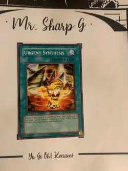 URGENT SYNTHESIS - 1st EDITION RGBT-EN057 ENGLISH Yu-Gi-Oh! CARD GAME TCG KONAMI - Image 8
