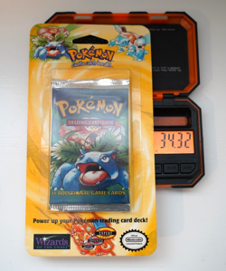 HEAVYU Pokemon 1999 WOTC Sealed Base Set Unlimited Booster Blister Pack Venusaur - Image 1