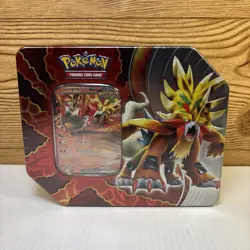 Pokemon Paradox Destinies Tin - Gouging Fire Ex - Sealed - Image 1