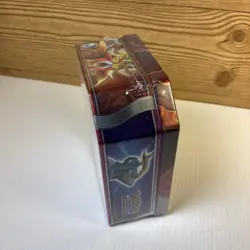 Pokemon Paradox Destinies Tin - Gouging Fire Ex - Sealed - Image 3