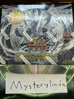 Yugioh Hidden Arsenal 4 1st Edition Booster Box Factory Sealed - Image 1