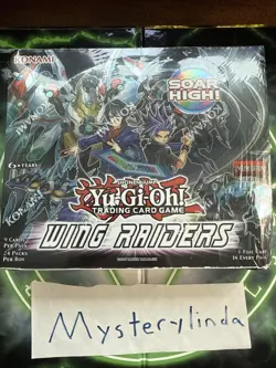 Yugioh Wing Raiders 1st Edition Booster Box Factory Sealed - Image 1