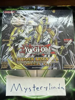 Yugioh Hidden Arsenal 6 1st Edition Booster Box Factory Sealed - Image 1