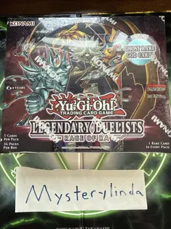 Yugioh Legendary Duelist Rage of Ra 1st Edition Booster Box Factory Sealed - Image 1