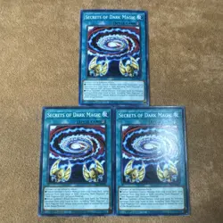 🔥 3x YUGIOH Secrets of Dark Magic LDS3-EN096 COMMON NEAR MINT PLAYSET 🔥 - Image 1