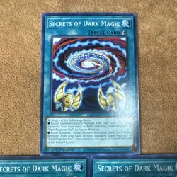 🔥 3x YUGIOH Secrets of Dark Magic LDS3-EN096 COMMON NEAR MINT PLAYSET 🔥 - Image 2