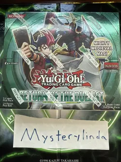 Yugioh Return of the Duelist 1st Edition Booster Box Factory Sealed - Image 1
