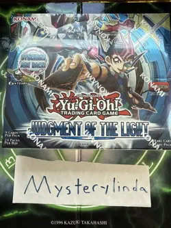 Yugioh Judgment of the Light 1st Edition Booster Box Factory Sealed - Image 1