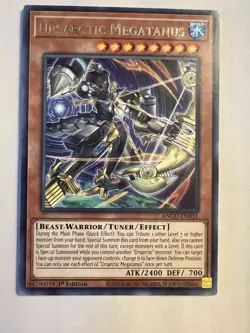 Yugioh TCG Ancient Guardians Ursarctic Megatanus ANGU-EN031 Rare NM - Image 1