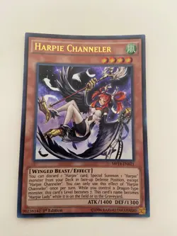 MP14-EN021 Harpie Channeler Ultra Rare 1st Edition YuGiOh - Image 1