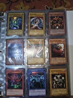 Yugioh Trading Card Game Lot Of 99 Cards In Binder . - Image 1