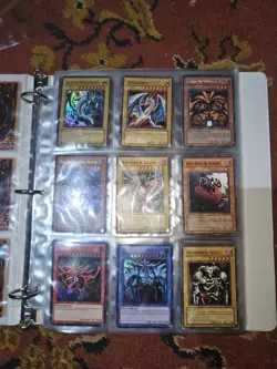 Yugioh Trading Card Game Lot Of 99 Cards In Binder . - Image 2