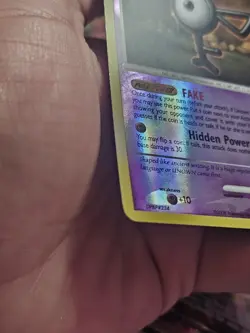 RAW! NM, Unown [F] 56/106 Reverse Holo Great Encounters Pokemon Card - Image 5