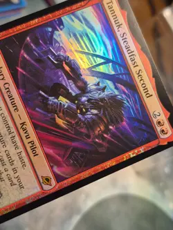 FOIL M 0162 Tannuk, Steadfast Second Creature Edge of Eternities MTG Card EOE - Image 2