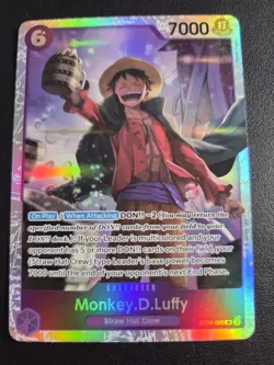 Monkey.D.Luffy ST26-005 SR ONE PIECE Card Game NM Purple Starter Deck 26 NM - Image 1