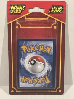 POKEMON Pack of 10 Cards Find A Foil Card Factory Sealed UNOPENED NEW - Image 1