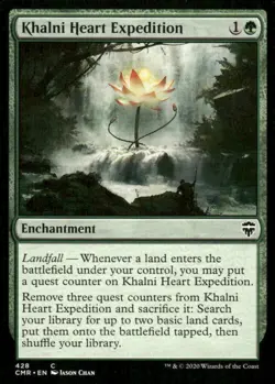Khalni Heart Expedition 428 Theme Deck Exclusive MTG Magic the Gathering card - Image 1