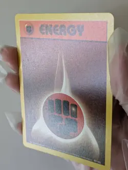 Pokemon Card WOTC Fighting Energy 97/102 Base Non-holo Unlimited 1999 - LP - Image 2