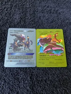 Pokemon Tag Team GX Metallic Foil Display Card Lot Of 6 N Mint/Mint Condition - Image 2