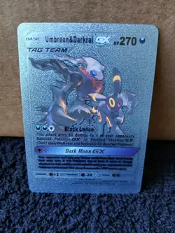 Pokemon Tag Team GX Metallic Foil Display Card Lot Of 6 N Mint/Mint Condition - Image 3