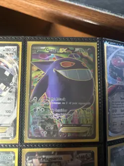 Pokemon Gengar-EX TCG Full Art Ultra Rare Card Phantom Forces 114/119 Holo - Image 3