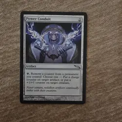 Power Conduit Magic The Gathering Mtg Mirrodin Card 2003 Uncommon - Image 1