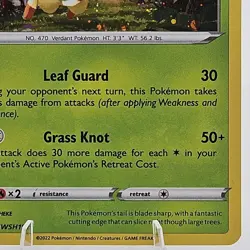 Leafeon SWSH191 Evolving Skies Black Star Promo Cosmos Holo Pokemon Card - Image 4