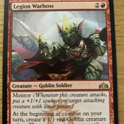 MTG Legion Warboss ~ Guilds of Ravnica [EX] Magic The Gathering Card Rare - Image 2
