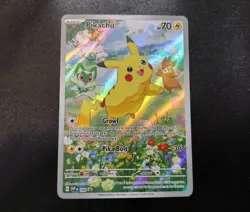 Pikachu SVP 088 Illustration Rare Black Star Promo Pokemon Card LP-NM - Image 1