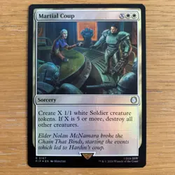 Martial Coup FOIL ~ Commander: Fallout [ NearMint ] [ Magic MTG ] Rare Card - Image 1
