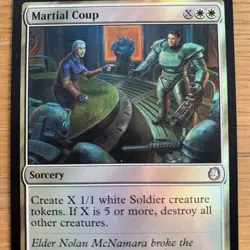 Martial Coup FOIL ~ Commander: Fallout [ NearMint ] [ Magic MTG ] Rare Card - Image 2