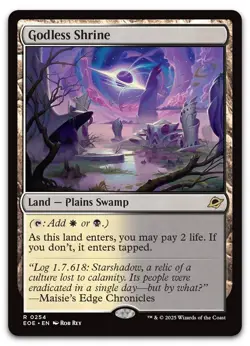 Godless Shrine #254 (NM) Edge of Eternities EOE Magic MTG - Image 1
