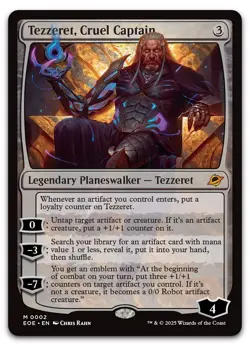 Tezzeret, Cruel Captain #2 (NM) Edge of Eternities EOE Magic MTG - Image 1