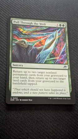 Pull Through the Weft, 0397, EOE, Edge of Eternities, MTG, English, NM - Image 1