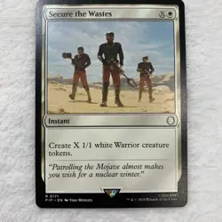 MTG Secure the Wastes [Fallout, Near Mint] Magic The Gathering Card Rare - Image 1
