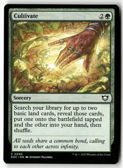 Cultivate 95 NM MTG Commander: Edge of Eternities Magic - Image 1