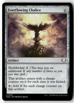 Everflowing Chalice 137 NM MTG Commander: Edge of Eternities Magic - Image 1