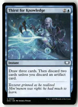 Thirst for Knowledge 48 NM MTG Commander: Edge of Eternities Magic - Image 1