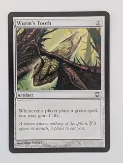 Wurm's Tooth - NM - Darksteel - MTG - Image 1