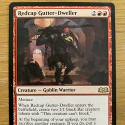 Redcap Gutter-Dweller - Wilds of Eldraine WOT - Rare - MTG Magic NM - Image 2