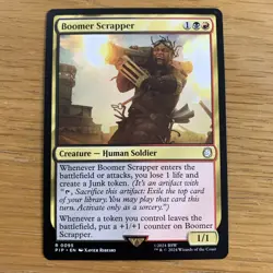 Boomer Scrapper ~ Commander: Fallout [ NearMint ] [ Magic MTG ] Rare Card - Image 1