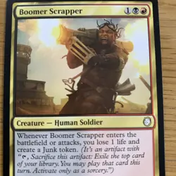 Boomer Scrapper ~ Commander: Fallout [ NearMint ] [ Magic MTG ] Rare Card - Image 2