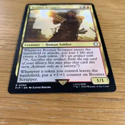 Boomer Scrapper ~ Commander: Fallout [ NearMint ] [ Magic MTG ] Rare Card - Image 3