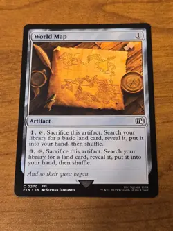 MTG Final Fantasy - World Map - FIN 270 - Regular - Image 1