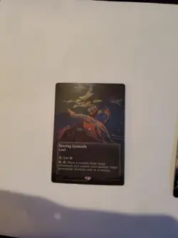 Nesting Grounds (#166) - Galaxy Foil Extended Art EOS NM MTG - Image 2