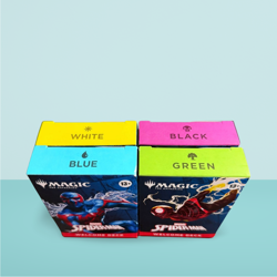 MTG Spider-Man Welcome Deck Set of 4 - SDCC 2025 Exclusive Magic Cards - Image 3