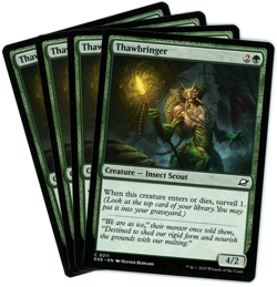 x4 Thawbringer - 0211 - Edge of Eternities - MTG - NM Ships Now - Image 1