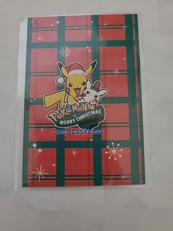 Mario Pikachu Pokemon Database Christmas Set Cracked Ice Holo - Image 2
